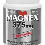 Magnex 375 mg+B6-vitamin 180 tabl.