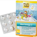 Multi-Tabs Mini Поливитамины с фруктовыми вкусами, 30 жевательных таблеток