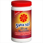 Sana-Sol Витамин D3, 25 μg, 200 таблеток